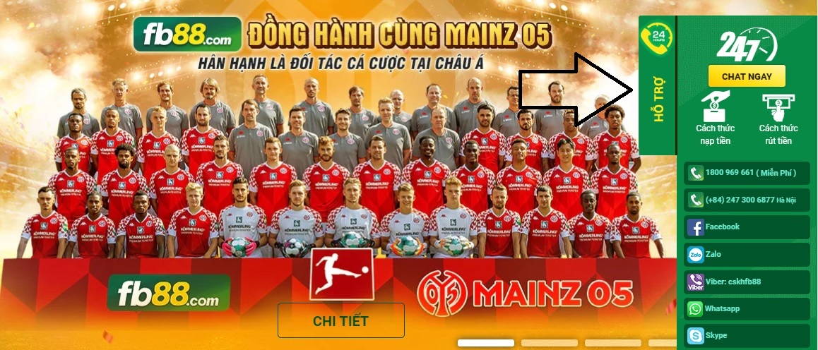 Nạp tiền Fb88 qua chuyển khoản ngân hàng