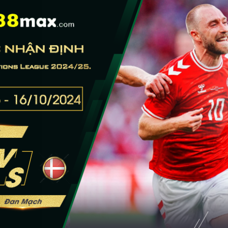Soi kèo trận Thụy Sĩ vs Đan Mạch lúc 01h45 ngày 16/10, UEFA Nations League 2024/25.