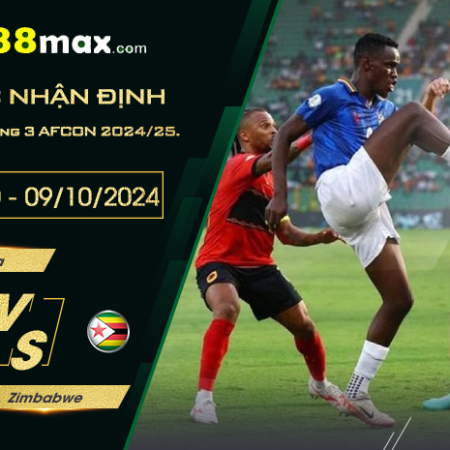 Soi kèo trận Namibia vs Zimbabwe lúc 20h00 ngày 09/10, bảng J vòng 3 AFCON 2024/25.