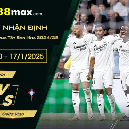Soi kèo trận Real Madrid vs Celta Vigo lúc 03h30 ngày 17/1.