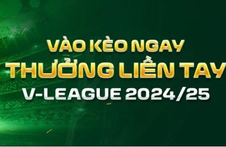 Cỗ vũ V-League 24/25 – Đặt kèo ngay nhận thưởng lớn tại FB88
