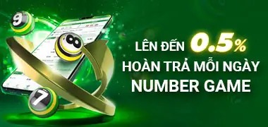Hoàn Trả Number Game Fb88: Nhận lại 0.5% mỗi ngày