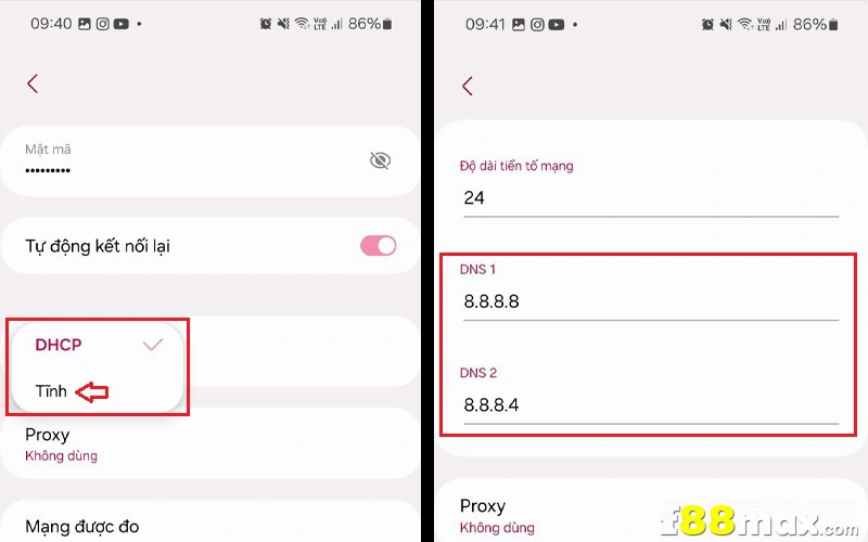 doi dns android 2