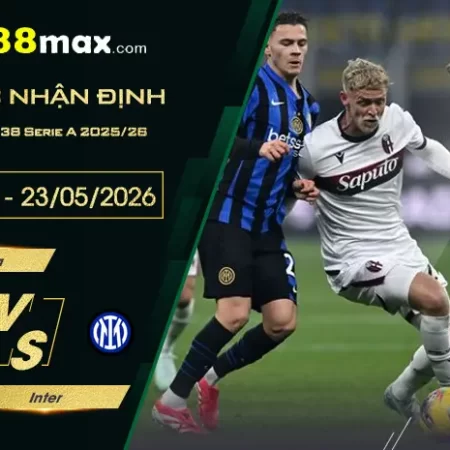 Soi kèo trận Bologna vs Inter lúc 23h00 ngày 23/05.