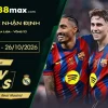 Soi Kèo Barcelona vs Real Madrid, 03h00 Ngày 26/10