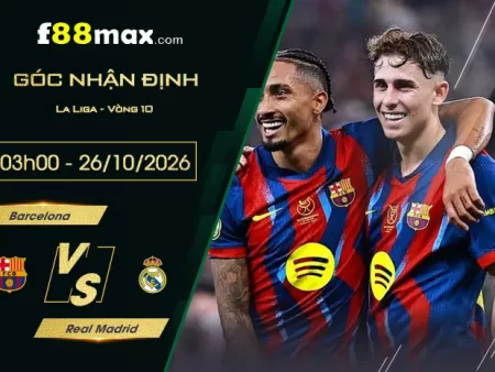 Soi Kèo Barcelona vs Real Madrid, 03h00 Ngày 26/10
